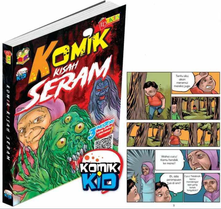 Komik Kisah Seram BUKU CERITA HANTU KOMIK Lazada