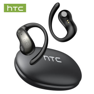 HTC NE19 Bluetooth Earphones OWS Sports Wireless Headphones Powerful Bass AI Translator Earbud Waterproof Ear Hook Louder Stereo