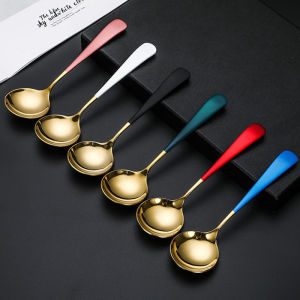 ถูกและดี ช้อนสแตนเลส ช้อน ช้อนซุป ช้อนกลาง ช้อนพกพา ช้อน