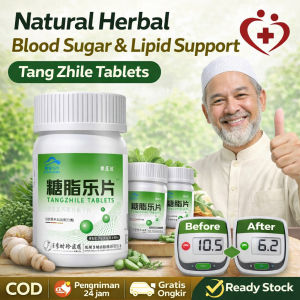 OOUWA 糖脂乐片[Natural Herbal Regulator of High Blood Sugar High Cholesterol and High Blood Lipids]天然草本调理三高Sugar and Lipid Lowering Tablets/Health Care for Middle-Aged and Elderly/Maintaining Healthy and Stable Blood Sugar天然草本调理三高