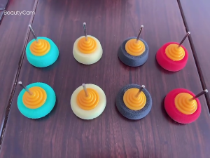 Double Pack Conical Design Sponge Buffing Polishing Pads for Drill Powered Polishing Ideal for Auto Detailing Projects