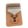 Thumb 17 note beginner kalimba peach blossom core finger fiddle instrument Karimba piano tuning Folk & World Keyboards. 