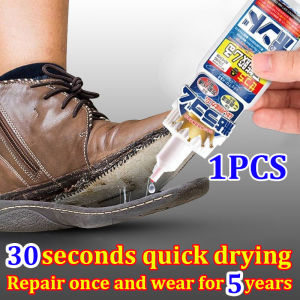 It wont peel off even after 10 years rginex Gam kasut kuat Quick drying gam kuat lekat serbaguna Transparent without turning yellow shoe repair glue shoe glue