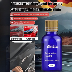 【Same As Luxury Cars】Car Glossy Crystal Plating Liquid Beauty Care Crystallizing Liquid Coating Paste Highly Effective Cleaning Easy To Carry Crystallization Technology Coating Agent Mild And Nonabrasive Material Pursuit