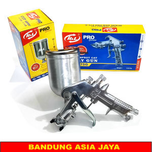 SPRAY GUN TERMURAH H&L SAGOLA Spray Gun F75 G Tabung Atas 400ml / Semprotan Angin Untuk Cat Dll