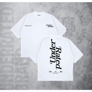 UNDRRTD BRND Design Mens Womens Sport Graphic T-Shirt White Black Round Neck Tees