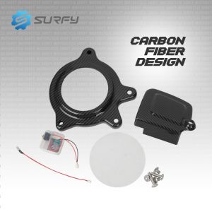 GEAR HIVE Transparent Acrylic CVT Cover With Light Box And Bolts Nmax Aerox v2 - High Quality - 100% Original - 50% Discount