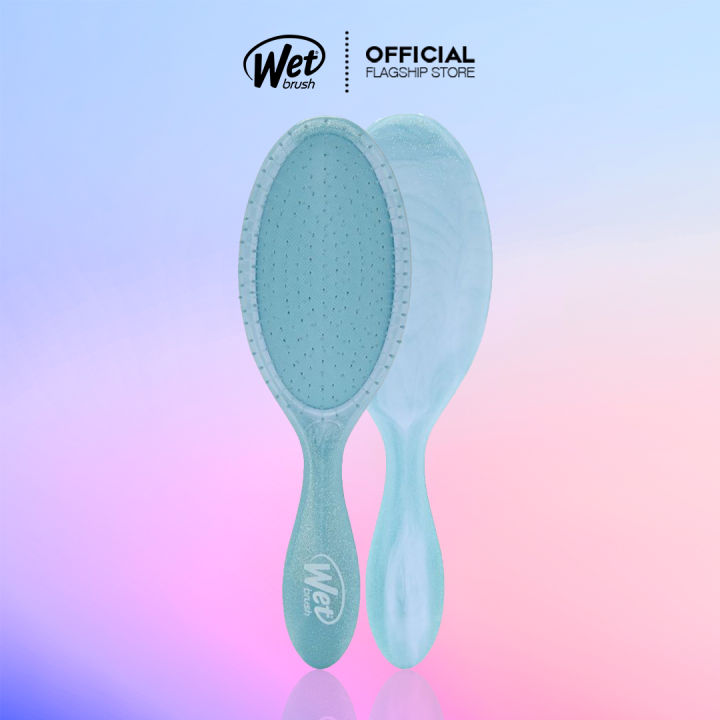 Wetbrush Original Detangler Glitter Waves Blue Glitter Waves Hair