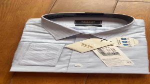 Áo Sơ mi Nam Aristino Business Cotton 1LS04203 dáng fiero suông nhiều