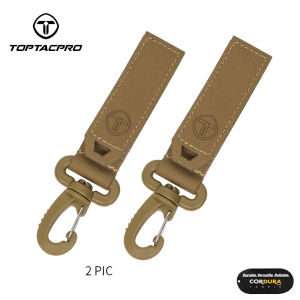 TOPTACPRO Tactical Wiregate Carabiner Snap Clip Hook Keychain UTX Buckle Quick Release Multi-function Gloves Hooks 2PCS/Set 8903