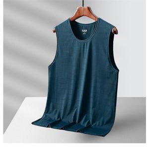 HOLA 2023 Cool Tops Ultra Light Thin Ice Silk Vest Men Breathable Hooded Casual Tank Tops Fitness Sports Clothes for Summer M-xxxl