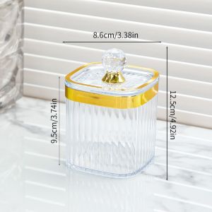 #Hot selling# Diamond handle sealed jar portable milk powder container plastic rice noodle storage jar press-type food moisture-proof sealed dayuan