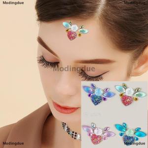 [COD] Modingdue สติ๊กเกอร์แทททูแบบ3D สำหรับตกแต่งหน้าเป็นประกายสติกเกอร์พลอยเทียมตกแต่งร่างกายศิลปะบนเวทีเครื่องมือตกแต่งเครื่องสำอาง
