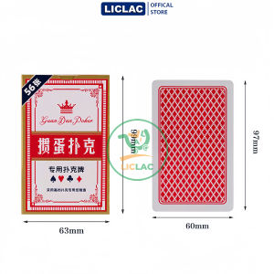 Bộ Bài Tây Poker Cao Cấp lá bài Tráng Nhựa cứng cáp - Bài ảo thuật vân nhám dễ cầm nắm BTAY-TQ568