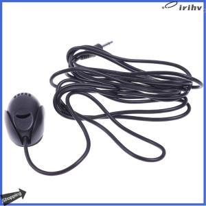 【jianzhanqinl】 Mini 3.5MM WIRED PASTE ประเภทไมโครโฟนภายนอกรถยนต์ Audio MIC Meeting Player