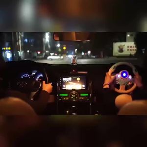 Toddler Steering Wheel Toy Backseat Travel Essentials with Lights Sounds Pretend Play Driving Simulator Educational Gift for Kid