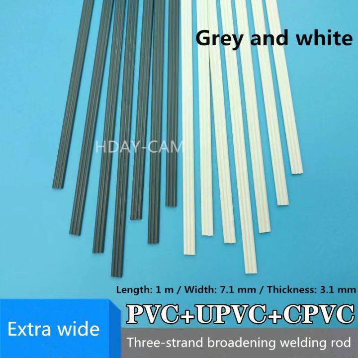 Three strands of widened PVC plastic welding rod UPVC CPVC PVC drainage ...