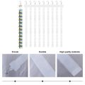 10pcs Clip Strip Display Makanan 62cm Strip Klip Produk Supermarket Snack Hanging Strip. 