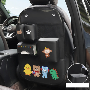 กล่องเก็บของ กันฝุ่น ถุงเก็บของ เช็ดทําความสะอาดได้ ขยะเปียกและแห้ง ถอดออกได้ ป้องกันการเตะ