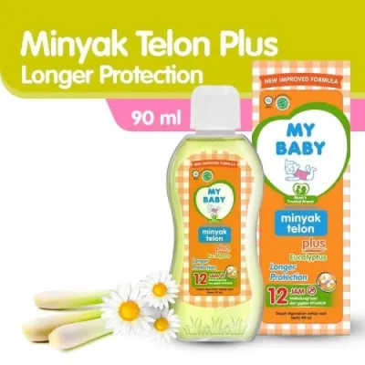 MY BABY Minyak telon 150ml Dan Eucalyptus 60ml 90ml dan 150 ml / mybaby 150 ml LAVENDER