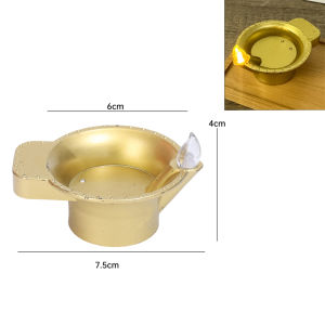 1/5pcs Waterproof LED Candle Lights Glow in Water Tea Lights Indian Oil Lamp Shaped Candle Lights for Holiday Dinner Decoration