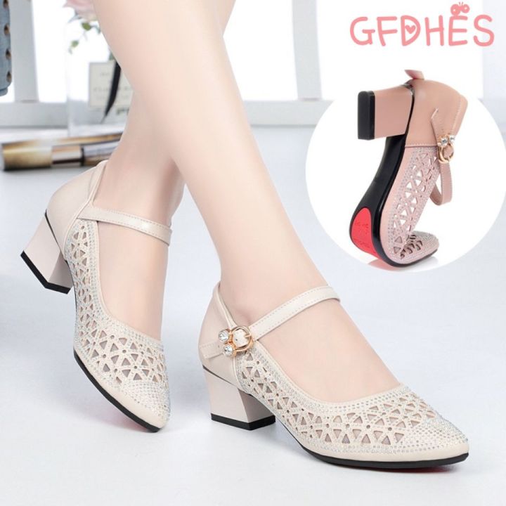 Safety toe sale high heels