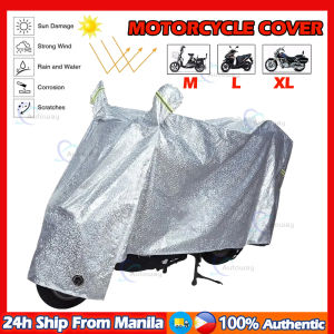Waterproof Motorcycle Cover Motor Universal Rainproof Waterproof Motorcycle Electric Bicycle Cover Foldable Scooter Snow UV Anti Dust Shell Protective