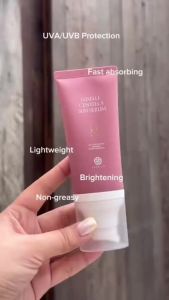 【BUY 1 TAKE 1 】Luxelle Cenla Sun Serum SPF 50+ PA++++ Korean Sunscreen Gel for Sensitive Skin 50ml - Dewy Glow Finish No White Cast 100% Authentic - Radiant
