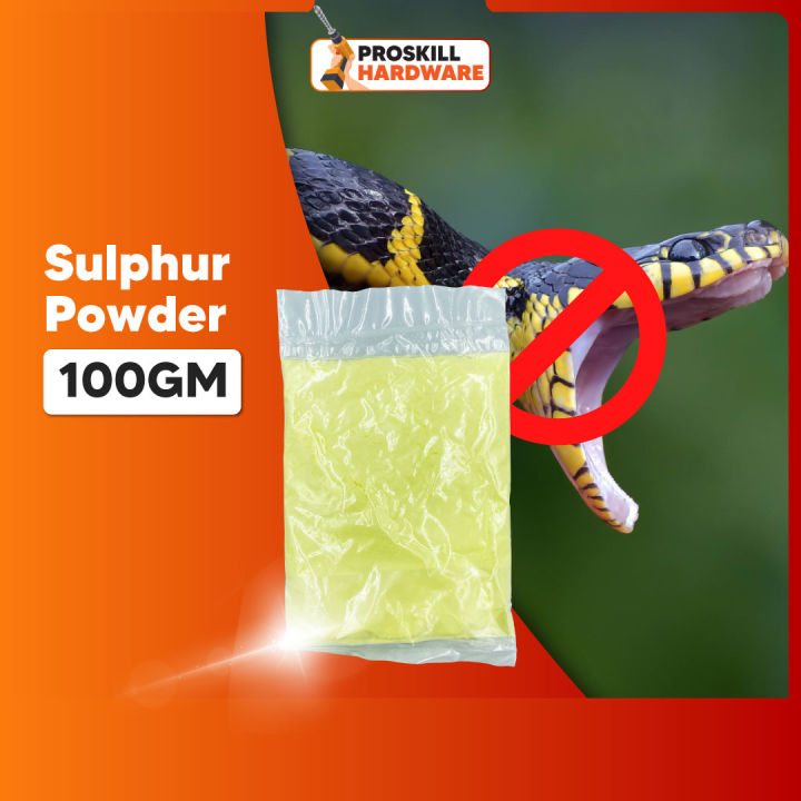 PROSKILL HARDWARE Sulphur Powder Serbuk Belerang Sulfur Powder 100g