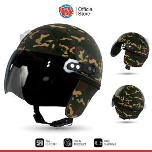 Helm Anak Chips Usia 1-5 Tahun Motif Army / Tentara