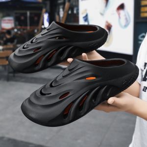 Kasut gua Gaya lelaki Baotou fesyen dan anti bau untuk pasangan selipar sejuk sukan dan masa lapang remaja.