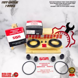 KALIPER KIT RODA DEPAN ISUZU TRAGA KIRI KANAN 1SET SAM