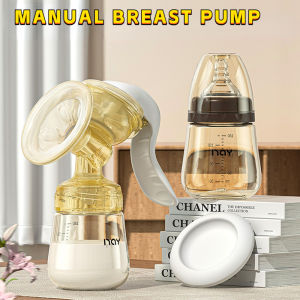 Breast Pump Manual Feeding Bottle Silicon Nipple Manual Breast Pump With Bottle For Breastfeeding