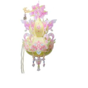 Minoa mid autumn festival lantern 中秋节灯笼diy Handmade Portable Gourd Lantern Chinese Style PVC Handheld Gourd Lantern Cute Traditional Craft Antique Lantern Mid-Autumn Festival