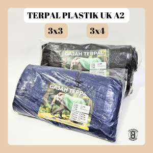 TERPAL A2 UK 3X3 3X4  / TERPAL PLASTIK / TERPAL A2