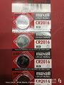 ถ่าน แบตสำหรับนาฬิกา Casio gshock Module NO.5540 แท้ ตรงรุ่น ล้าน% (Maxell CR2016). 