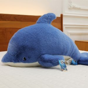 AAVGH Aquarium Series Seal Doll Plush Toys Cartoon Dolphin Animal Throw Pillow Cute Walrus Sleeping Doll Companion Props Gifts