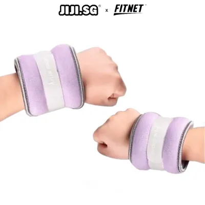 (JIJI.SG x FITNET) Wrist Ankle Weights / Sold in Pairs / 0.5KG to 2.5KG
