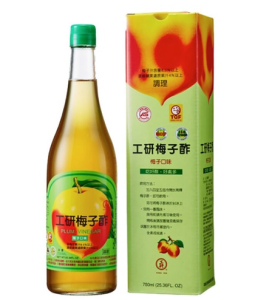 Giấm trái cây giấm xí muội nhập khẩu Đài Loan hiệu KONGYEN 750ml 工研益壽多梅子醋