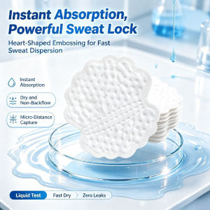 Invisible Ultra-Thin Underarm Sweat Pads - Discreet Sweat Absorbers for Comfortable Wear