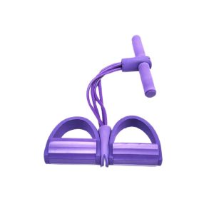 Multifunctional Yoga Training Tension Rope for Women Men Sit-ups Workout Foot Pedal Resistance Band Fitness