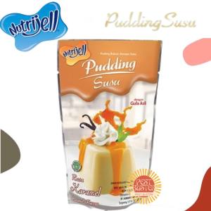 Nutrijell PUDDING SUSU KARAMEL + VLA Nutrijel CARAMEL