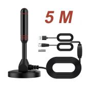 Super signal Hd Digital Indoor Amplified Tv Signal Receiver Antenna 200 Miles UltraHdtvWithAmplifier