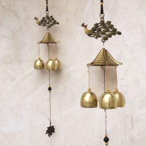 LITTLEX Chuông đồng Chuông gió Tự làm Sáng Tạo Trang trí sân vườn Ngoài trời Hoài cổ Đồ trang trí treo