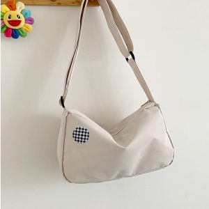 Good Taste Valentina Casual Shoulder Bag Simple Color Canvas Bag for Women