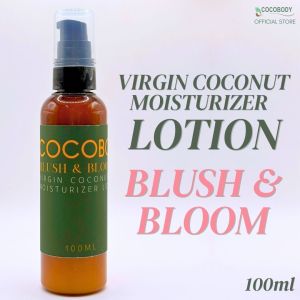 Cocobody Virgin Coconut Moisturizer Lotion Blush & Bloom 100ml - Moisturizing Body Lotion