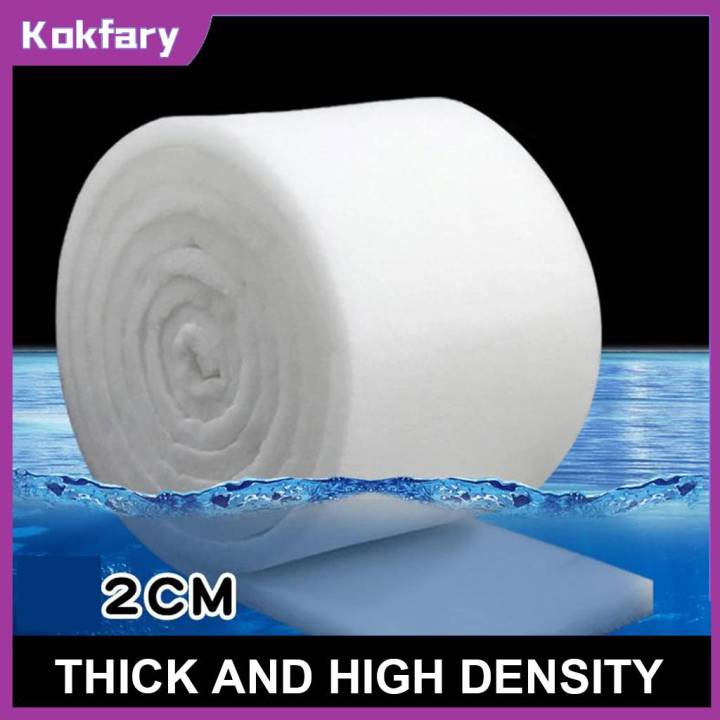 Kokfary Polishing Super Thick Aquarium Filter Media Roll Sponge Pad for