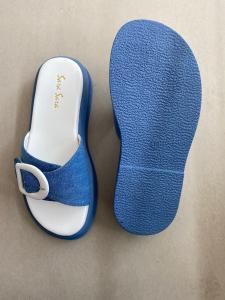 Sarasara JOLLY Sandal Slip-On Wanita Kulit Imitasi Desain Vintage Anti Slip