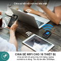 Bộ phát Wifi di động PROLiNK DL7202 dùng SIM 4G LTE 150Mbps, pin 3100mAH lên tới 12h, TFT 1.44", hỗ trợ 185 quốc gia. 