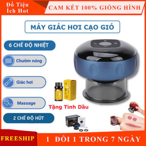 Máy Giác Hơi Thông Minh Bằng Điện 6 Chế Độ - Máy Massage Cạo Gió Giác Hơi Giúp Lưu Thông Tuần Hoàn Khí Huyết